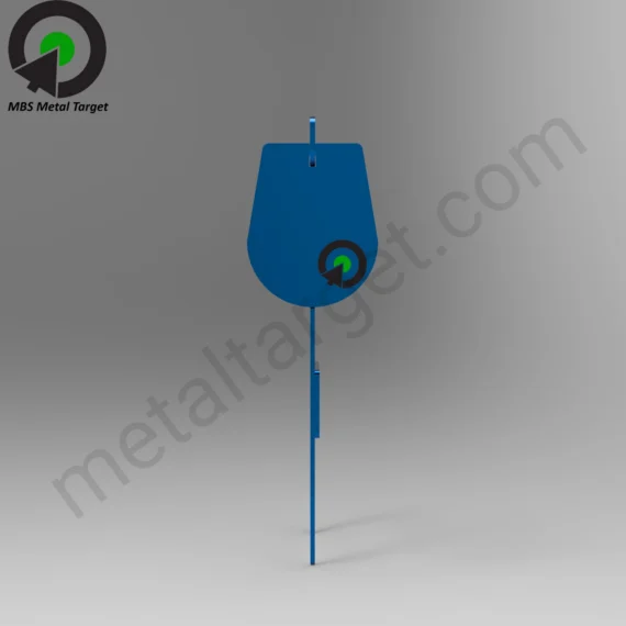 Stub Steel Targets for Shooting